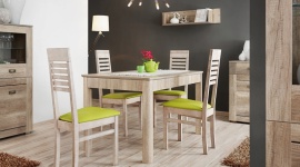 POLO – samodzielnie lub w duecie z kolorem Dom, LIFESTYLE - Każdemu wnętrzu przyda się akcent kolorystyczny, który nada mu indywidualny charakter i pomoże je ożywić. Zadanie to najlepiej spełnią odważne, intensywne barwy np. niezwykle modny turkus czy cytryna, które świetnie łączą się z jasnym, naturalnym drewnem.