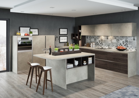 Nowe dekory w ofercie KAM Dom, LIFESTYLE - Naturalne surowce, takie jak kamień i drewno to marzenie amatorów ekskluzywnych wnętrz. Co zrobić, gdy wielkość mieszkania i zasób portfela nie pozwala ich spełnić?