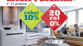 10% rabatu oraz 20 rat 0% na meble i dodatki w Black Red White
