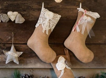 Świąteczne aranżacje Blanc MariClò w stylu shabby chic