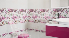 Ceramica Marconi - Fuksjowe marzenie o relaksie Dom, LIFESTYLE - Finezyjne ujęcie nowoczesnego designu. Tak w jednym zdaniu można opisać kolekcję River z asortymentu Ceramica Marconi. Zamień swoją łazienkę na niepowtarzalny pokój kąpielowy. Płytki z serii River to szeroki wybór umożliwiający zestawienia idealnie dopasowane do Twoich potrzeb.