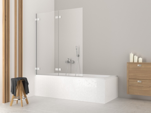 Wanna i prysznic w jednym. Parawany nawannowe Radaway z serii Arta Dom, LIFESTYLE - Parawany nawannowe umożliwiają szybką zmianę standardowej wanny kąpielowej w przestrzeń prysznicową. Firma Radaway znalazła sposób by połączyć funkcjonalność z elegancją, stawiając na prostą formę parawanu oraz minimalistyczne chromowane detale.
