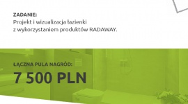 Zaprojektuj łazienkę z Radaway Dom, LIFESTYLE - Do końca stycznia 2017 można zgłaszać swoje prace w konkursie producenta kabin prysznicowych Radaway. Za najlepsze projekty i wizualizację łazienki z wykorzystaniem produktów firmy, przewidziane są nagrody pieniężne.