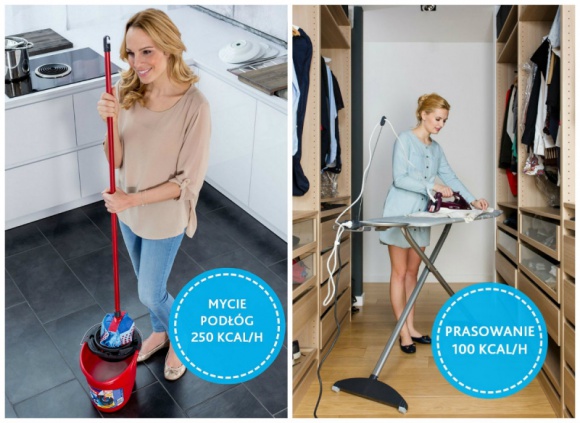 Porządki w dobrej formie, czyli jak sprzątać, żeby schudnąć Dom, LIFESTYLE - Kiedy na co dzień brak nam czasu na zajęcia sportowe, nawet prozaiczne czynności, takie jak domowe porządki, mogą przyczynić się do zgubienia nadprogramowych kilogramów.