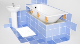 Wanna w wannie coraz popularniejszym sposobem na piękną łazienkę Dom, LIFESTYLE - Seniorzy i wynajmujący mieszkania to grupy, które najczęściej odnawiają łazienki metodą „wanna w wannie”.