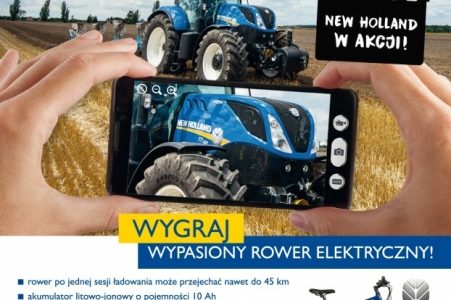 Wygraj wypasiony rower elektryczny marki New Holland