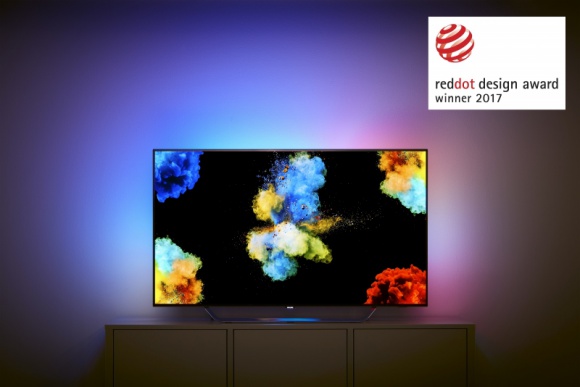 Najnowszy model 9002 OLED marki Philips TV zdobywa nagrodę za design Dom, LIFESTYLE - Telewizory Philips łączą w sobie najwyższej jakości europejskie wykonanie i wzornictwo oraz najnowocześniejsze technologie. Konsekwentna realizacja tej strategii przyniosła marce nagrodę za design w prestiżowym konkursie Red Dot Awards.