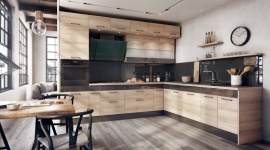 Dwukolorowe kuchnie wciąż cieszą się popularnością Dom, LIFESTYLE - Kuchnia w dwóch kolorach to jeden z ulubionych - zarówno przez projektantów, jak i użytkowników - tricków aranżacyjnych.