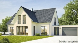 Stylowa fasada domu w kolorach Jedynki Dom, LIFESTYLE - Dom powinien wyglądać stylowo nie tylko w środku, ale też na zewnątrz. Warto więc zadbać o estetyczną i oryginalną elewację, by na co dzień przyciągała zachwycone spojrzenia przechodniów.