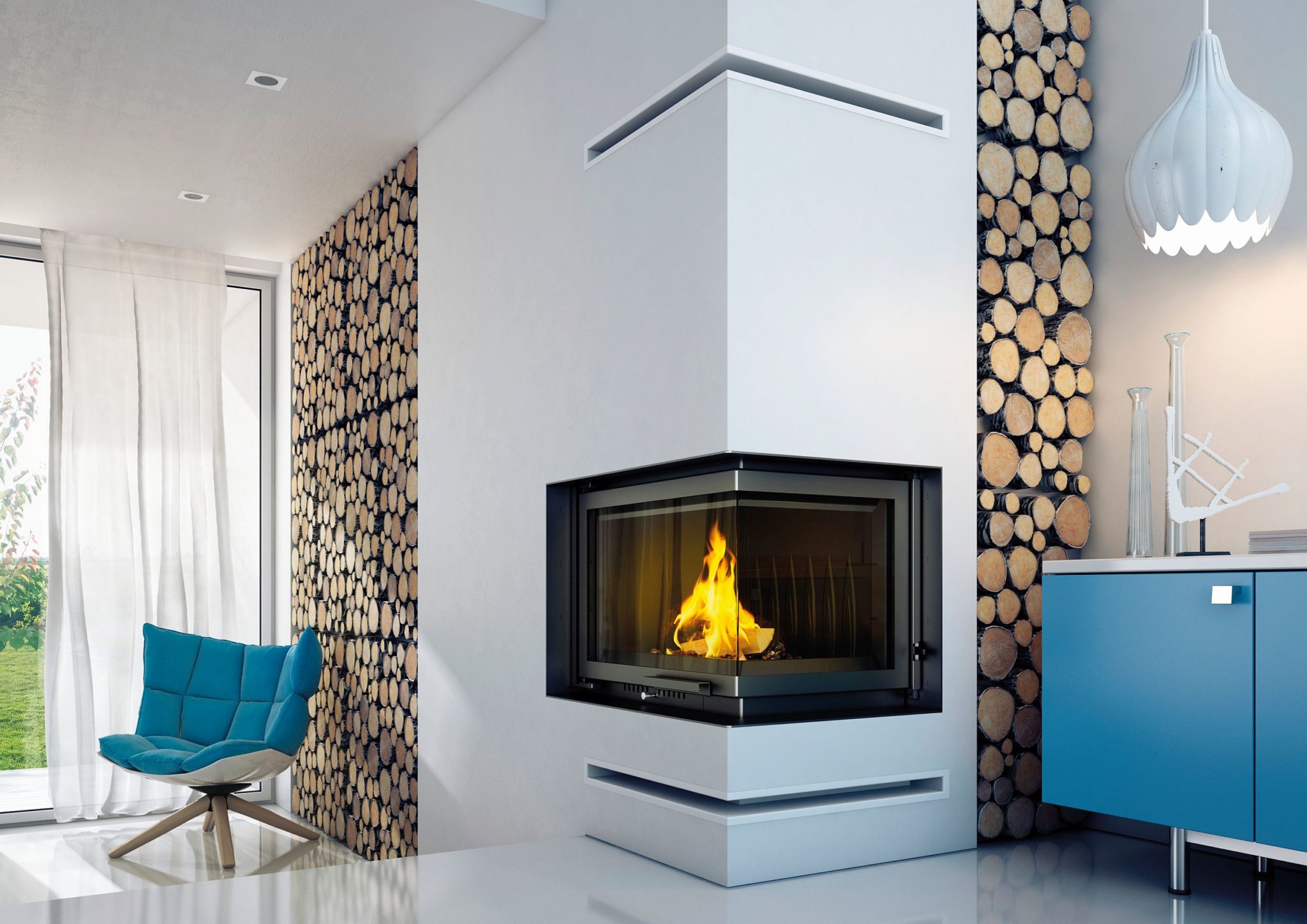 Kominek w domu ” dekoracja czy źródło ogrzewania?