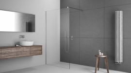 Modnie, wygodnie, narożnie – kabina walk-in Modo New II firmy Radaway Dom, LIFESTYLE - Decydując się na kabinę prysznicową do montażu narożnego nie musimy wybierać spośród tradycyjnych modeli. Propozycją firmy Radaway jest Modo New II – kabina typu walk-in.