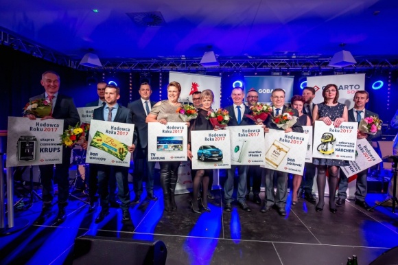 Poznaliśmy najlepszych dostawców tucznika w 2017 roku Rolnictwo, BIZNES - Dobiegła końca 14. edycja konkursu Hodowca Roku. W piątek 12 stycznia odbyła się gala finałowa, podczas której uhonorowano rolników współpracujących z firmą Gobarto.