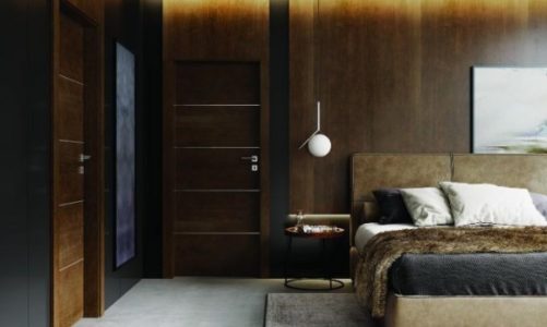 Drzwi Porta podkreślą harmonijny wystrój sypialni