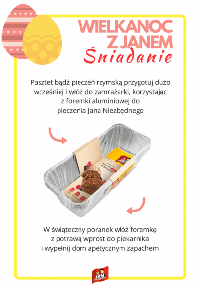 Jan Niezbędny na święta! Dom, LIFESTYLE - Przedwiośnie to czas, w którym wszystkimi zmysłami oczekujemy Wielkanocy. Pierwsze pączki na drzewach i przebijające się wiosenne kwiaty dają znać, że czas zaplanować świąteczne menu. Pomoże nam w tym Jan Niezbędny!