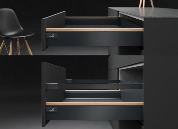 Zaprojektowane dla indywidualistów Dom, LIFESTYLE - Firma Hettich po raz kolejny udowadnia, że wystarczy piękny detal, aby osiągnąć spektakularny efekt. Dzięki nowym profilom dekoracyjnym nowoczesne szuflady ArciTech i InnoTech Atira można jeszcze lepiej dopasować wizualnie do całego projektu mebli i wnętrza.