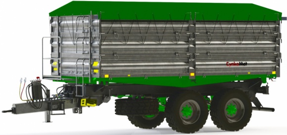 Nowe ocynkowane przyczepy z Cynkometu Rolnictwo, BIZNES - Dwa nowe typy 14-tonowych przyczep wprowadza na rynek Cynkomet z Czarnej Białostockiej. Premiera maszyn będzie miała miejsce na wrześniowych targach Agro Show 2018.