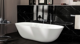 Geometryczność, funkcjonalność, nowoczesność – wolnostojąca wanna Theano Villero Dom, LIFESTYLE - Zjawiskowa elegancja inspirowana klasycyzującym zgeometryzowaniem Art déco i funkcjonalnością stylu Bauhaus, czyli Tehano - wolnostojąca wanna premium Villeroy & Boch. Nową kolekcję cechuje prosta forma, zestawiona z dyscypliną przestrzenną i perfekcją wykonania.