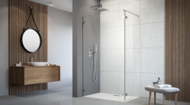 Kabina zawsze czysta? To możliwe! Dom, LIFESTYLE - Kabina prysznicowa ma wiele zalet – jest funkcjonalna, komfortowa i potrafi być ciekawą ozdobą łazienki. Jednak niektórym z nas duże tafle szkła przywodzą na myśl zacieki, osad z mydła czy trudny do usunięcia kamień... Na szczęście istnieją sposoby, by się z tym uporać.