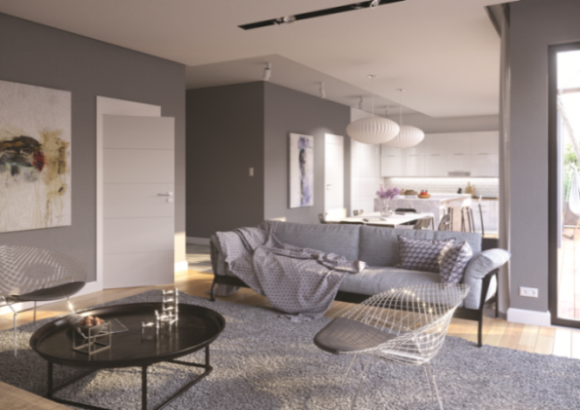 Jak dobrać drzwi do wnętrz skąpanych w szarościach i bieli? Dom, LIFESTYLE - Szarości i biele na dobre wpisały się w dekoratorskie trendy. Dzięki swojej uniwersalności wkomponują się w każde wnętrze, stanowiąc idealną bazę aranżacji. Odpowiednio dobrane drzwi podkreślą zaś styl wystroju i stworzą zgrabną całość z pozostałymi elementami wyposażenia domu.