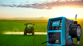 Pompa dozująca Qdos zasilana napięciem 12-24V umożliwia zastosowania mobilne