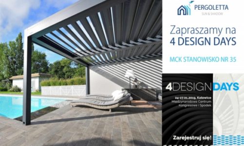 Pergoletta Sun & Shadow na katowickich 4 Design Days