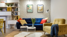 Wnętrze z pasją – niebanalne wykończenie mieszkania Dom, LIFESTYLE - Wnętrza, w których kolor, artyzm i muzyka przenikają się na wielu płaszczyznach to antidotum na zimowe chłody i miejskie szarości.