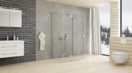 Mierz wysoko Dom, LIFESTYLE - Udana aranżacja wymaga indywidualnego podejścia. Dzięki intuicyjnemu rozwiązaniu stworzonemu przez markę New Trendy, konfiguratorkabin.pl, zaprojektujemy kabinę prysznicową na wymiar – nawet z bardzo wysokimi drzwiami.