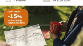 Promocja w IKEA – kredyt na fotowoltaikę bez prowizji Dom, LIFESTYLE - W IKEA właśnie trwa promocja, dzięki której możesz sporo zaoszczędzić. Jeśli do 30 czerwca 2019 roku podpiszesz umowę kredytową na panele fotowoltaiczne, nie zapłacisz prowizji.