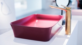 Kolorowe umywalki Ipalyss Dom, LIFESTYLE - Ideal Standard poszerza gamę umywalek Ipalyss – modeli o supercienkich rantach. Do oferty trafiły właśnie modele o nowych wymiarach i w nowych kolorach.
