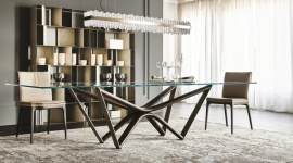 Cattelan Italia nowsci w Galerii Heban Dom, LIFESTYLE - Cattelan Italia to luksusowa włoska marka, której produkty znajdują się w stałej ofercie Galerii Heban. Warszawski showroom uzupełnił ofertę o nowości, które były prezentowane podczas tegorocznej edycji targów w Mediolanie.