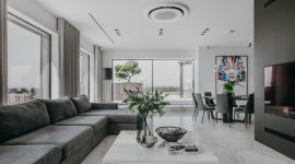 Przestrzeń i naturalne światło. Apartament na Śląsku