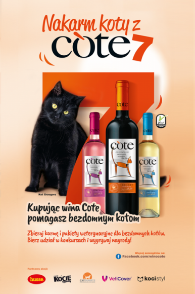 „Nakarm Koty z Cote” vol. 7 Zwierzęta, LIFESTYLE - Jesień za oknem nie zachęca do wychodzenia. Wszelkie spotkania z najbliższymi odbywają się zwykle w domowym zaciszu z gorącą herbatką lub dobrym winem. Na ulicach oraz w sklepach zaczynają pojawiać się pierwsze świąteczne ozdoby - okres świąteczny zbliża się wielkimi krokami.