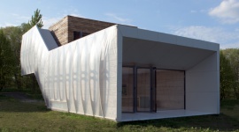 Dom Robak – zobacz, jak wygląda ekologiczny dom przyszłości? Dom, LIFESTYLE - Dom, który kształtem przypomina robaczka lub gąsienicę. Dom Robak – Wormhouse. Czy to architektoniczna ekstrawagancja czy racjonalna, choć niekonwencjonalna budowla? Co wiemy, o tym wyjątkowym projekcie, który otrzymał wyróżnienie w konkursie German Design Award?