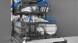 Zmywarka Candy Brava CDIMN 4S622PS - higieniczne i sterylne zmywanie Dom, LIFESTYLE - Nowoczesna zmywarka do zabudowy Candy CDIMN 4S622PS z serii Brava, pomimo standardowych wymiarów, może pomieścić nawet 16 kompletów naczyń w jednym załadunku.