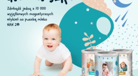 Puszka dla Maluszka od NAN 2 Dom, LIFESTYLE - W Kreatywnej Pracowni NAN 2 możesz zaprojektować wyjątkową etykietę magnetyczną z imieniem i zdjęciem swojego maluszka!