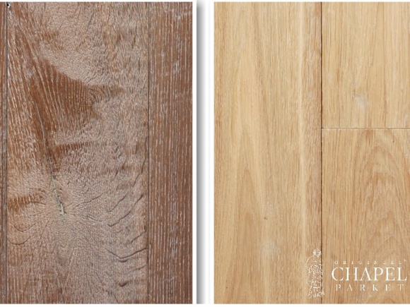 Celowa zmiana koloru podłogi, czyli kilka słów o patynowaniu Dom, LIFESTYLE - Kolory dębowych desek Chapel Parket intrygują inwestorów, w końcu dąb w 54 odcieniach to nie lada gratka dla miłośników tego surowca. Zdziwienie jest jeszcze większe, gdy na własnych oczach można podziwiać proces przejścia od burgunda do szarości i to w kilka miesięcy.