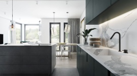 Elegancki minimalizm Dom, LIFESTYLE - Apartament to azyl dla młodego zapracowanego lekarza internisty, który w domu najbardziej pragnie... wypocząć. I takie było założenie projektu – wnętrze jako miejsce odpoczynku po pracy.