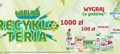 Trwa ogólnopolska Wielka Recykloteria Pro Nature firmy Henkel!