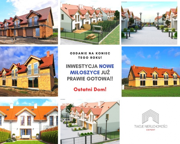 NOWE MIŁOSZYCE – dom pod Wrocławiem w cenie mieszkania w mieście Dom, LIFESTYLE - Nowe Miłoszyce to osiedle położone w niezwykle urokliwej i bardzo zielonej części Miłoszyc, oddalonych o 15 km od Wrocławia oraz 4 min. jazdy samochodem od Jelcza Laskowic.