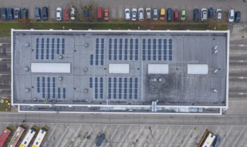 Prąd ze słońca zasili zajezdnię. MPK z nową instalacją fotowoltaiczną