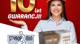 Najdłuższa gwarancja na materiały izolacyjne w Polsce Dom, LIFESTYLE - Firma Styropmin, jako pierwszy producent styropianu w Polsce, wprowadził aż 10-letnią gwarancję na wszystkie swoje produkty! Dotychczas okres gwarancyjny wynosił 2 lata, został on więc wydłużony aż pięciokrotnie. Co należy zrobić żeby skorzystać z nowej, 10-letniej gwarancji?