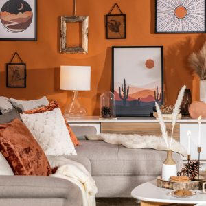 Salony Agata_salon w odcieniach terakoty_16 Terakota – jeden z najmodniejszych odcieni we wnętrzach tego sezonu